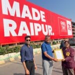 गोयल TMT ने रचा कीर्तिमान, रायपुर में लगाया भारत का सबसे बड़ा बिल्डिंग रैप ; गोल्डन बुक ऑफ वर्ल्ड रिकॉर्ड्स ने किया सम्मानित