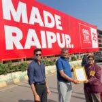 गोयल TMT ने रचा कीर्तिमान, रायपुर में लगाया भारत का सबसे बड़ा बिल्डिंग रैप ; गोल्डन बुक ऑफ वर्ल्ड रिकॉर्ड्स ने किया सम्मानित